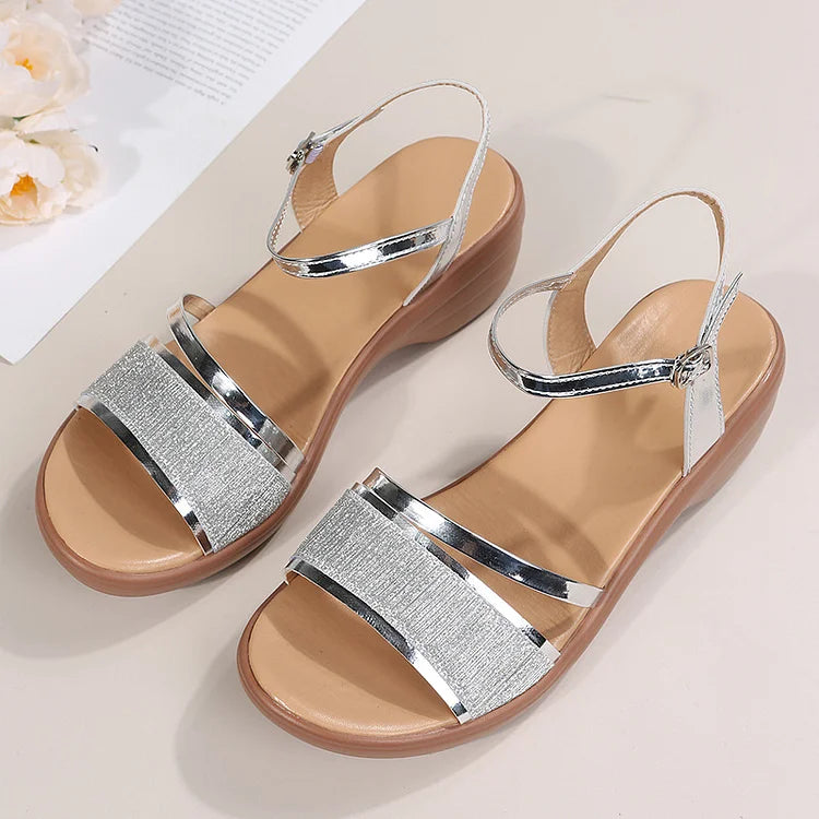 Felicia - Elegant Buckle-Strap Sandals