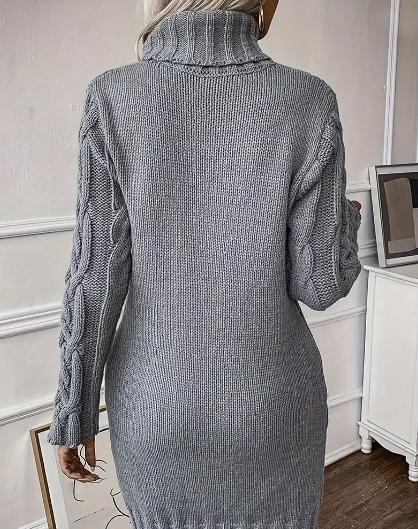 Bonnie - Elegant Knitted Winter Dress