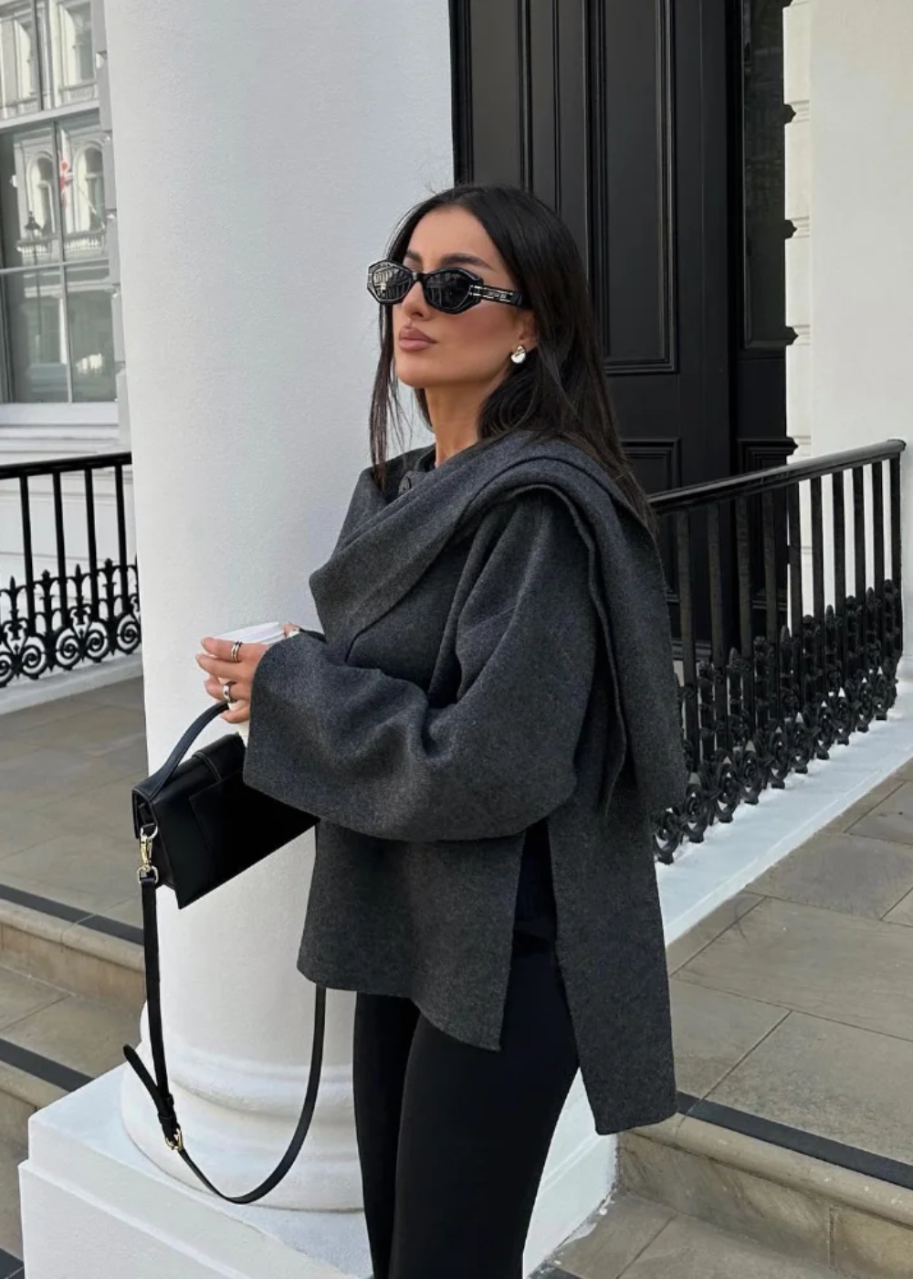 Vivian - Luxe Cape Coat