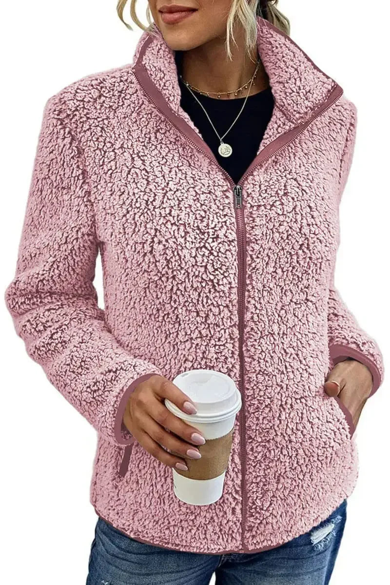 Zahra - Fleece Zip-Up Jacket