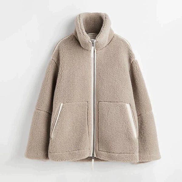 Daphne - Oversized Sherpa Fleece Jacket Ultra-Soft and Stylish for Cold Weather