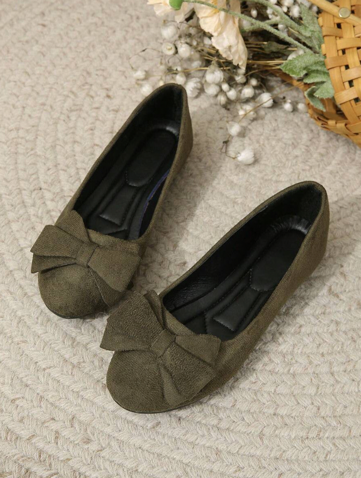 Sophie - Classic Quilted Bow Flats