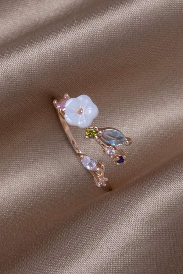 Margot - Blossom Floral-Inspired Design Ring