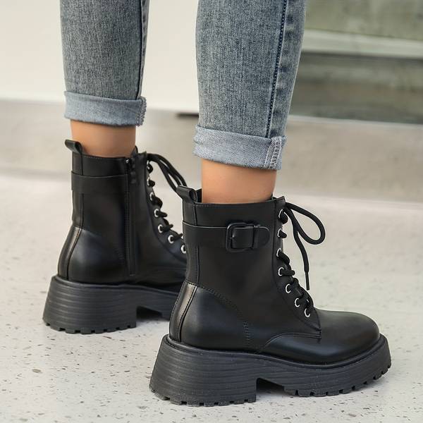 Janine - Elevated Platform Boots