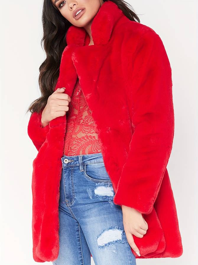 Beth - Fluffy Warm Winter Coat