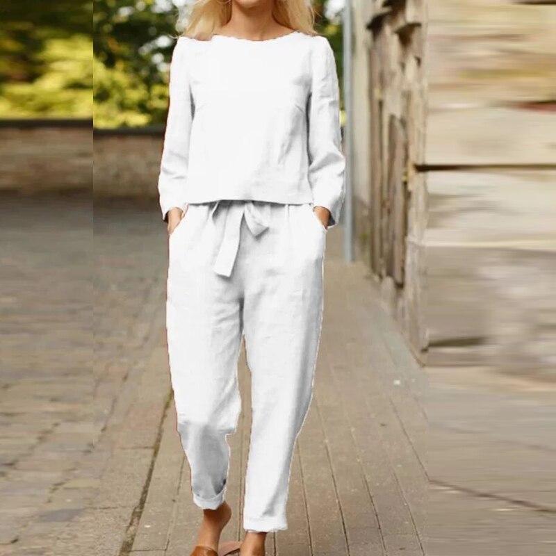 Ina - Women's Soft Linen Set