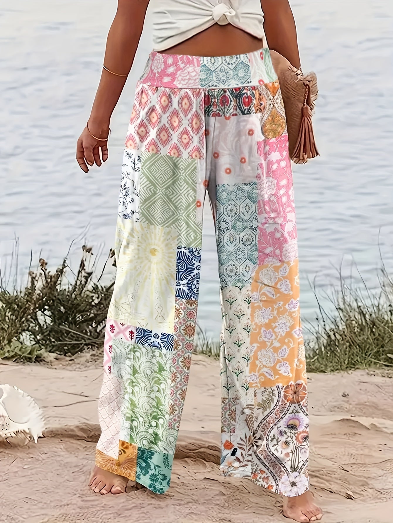 Mia - Floral Wide-Leg Pants