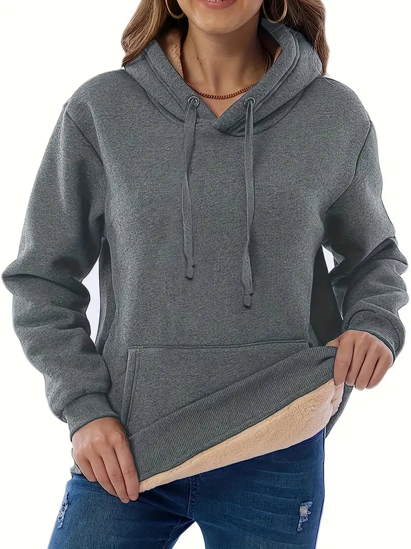 Sienna - Women's Cozy Cotton Hoodie with Pockets for Winter