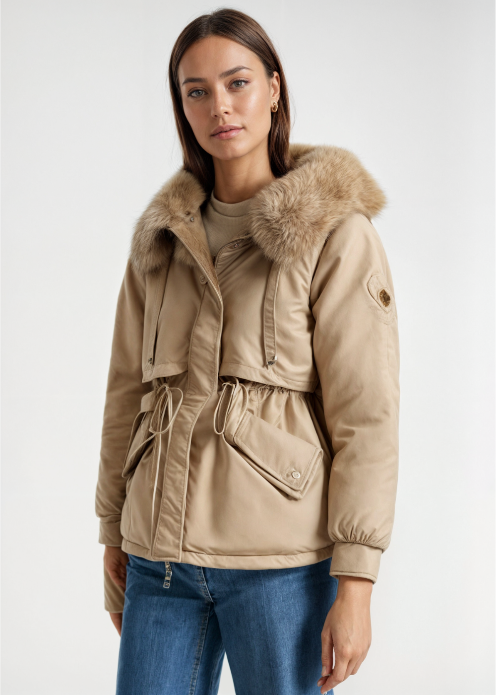 Arabella - Faux Fur Parka