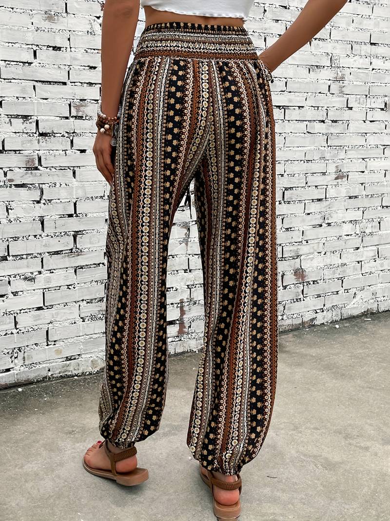 Elara - Boho Stretch Trousers