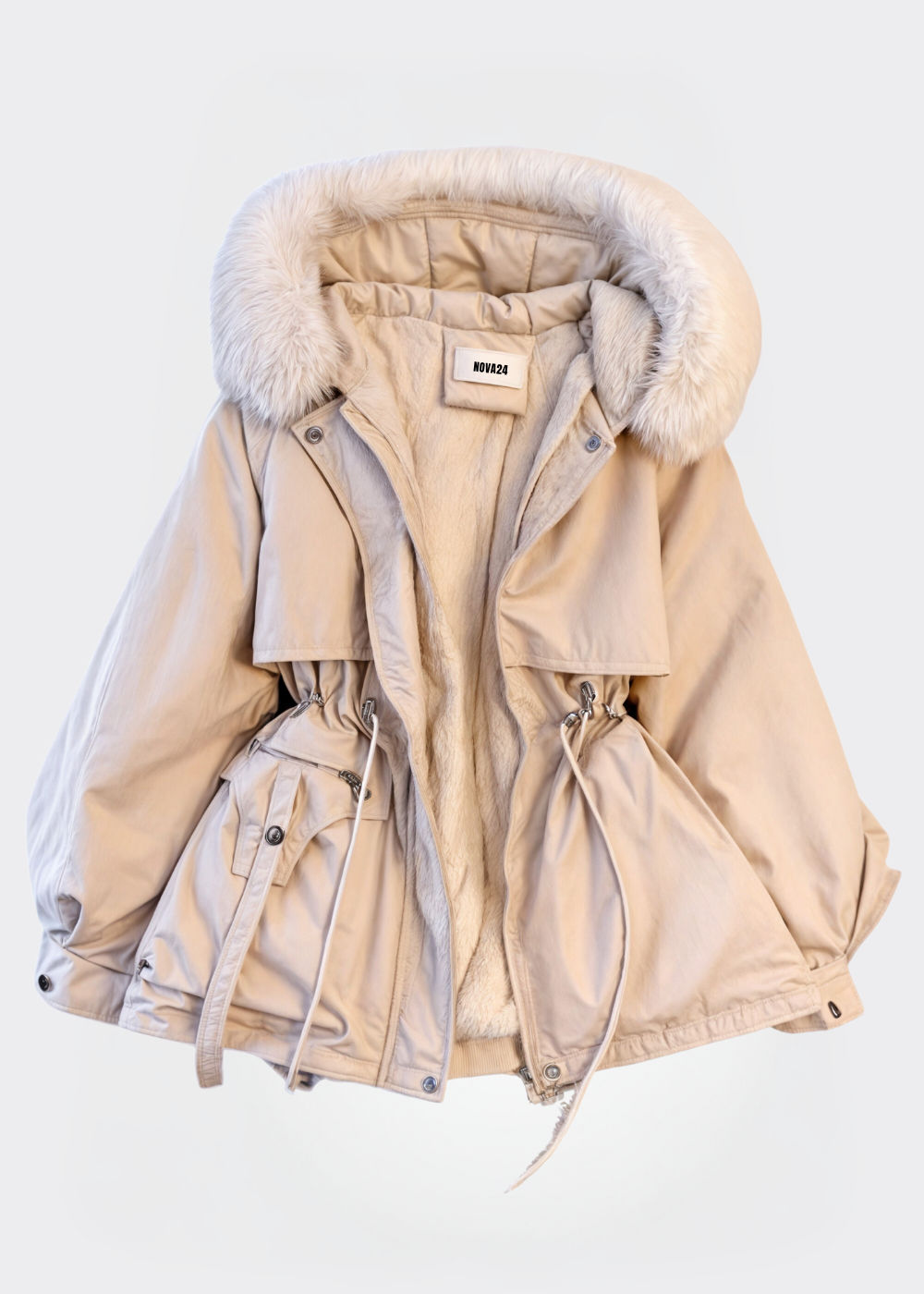 Arabella - Faux Fur Parka