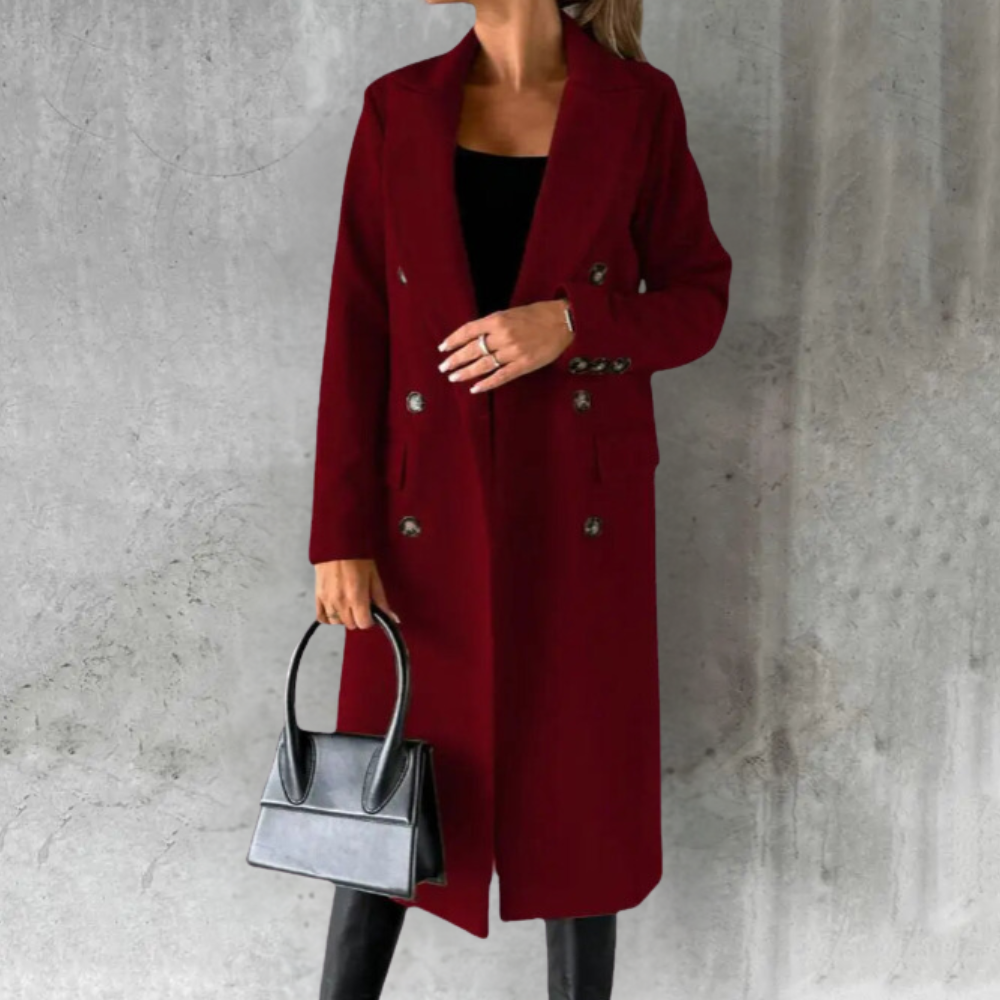 Mia - Elegant Trenchcoat (Timeless Style and Warmth)