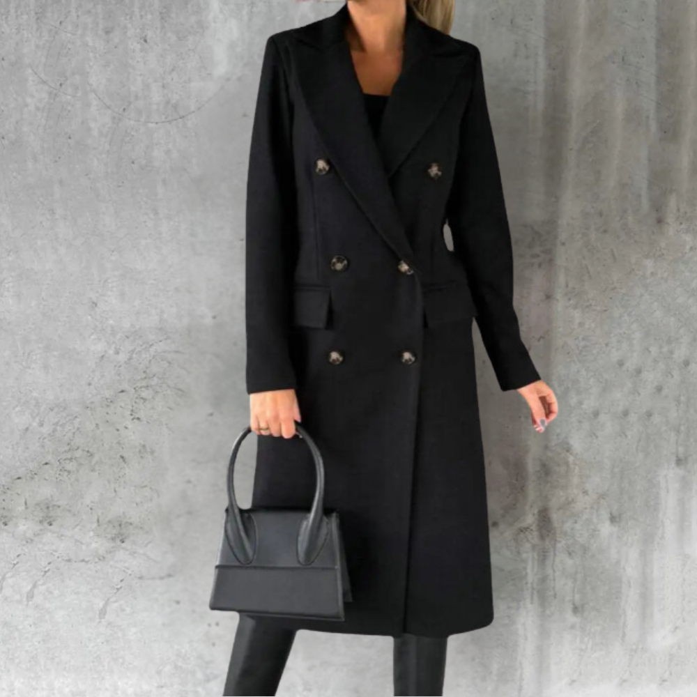 Mia - Elegant Trenchcoat (Timeless Style and Warmth)