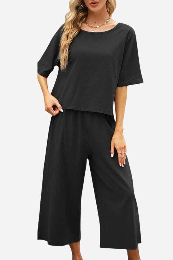 Annabelle - Casual Two-Piece Set for Relaxed and Effortless Style