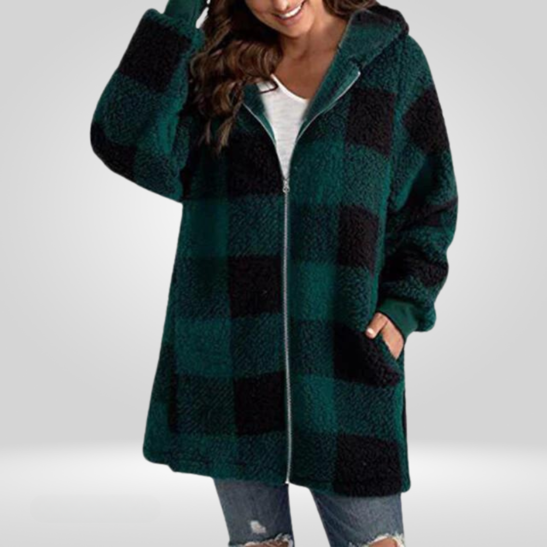 Kiara - Relaxed Plaid Jacket