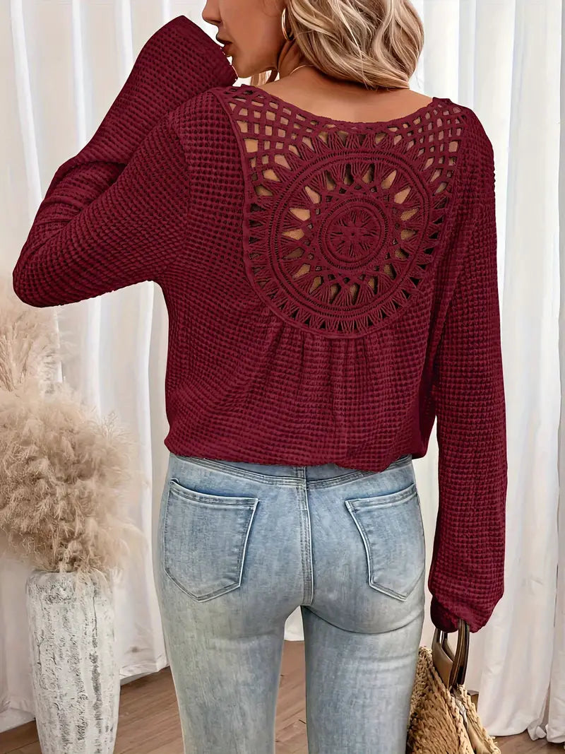 Miranda - Elegant V-Neck Sweater