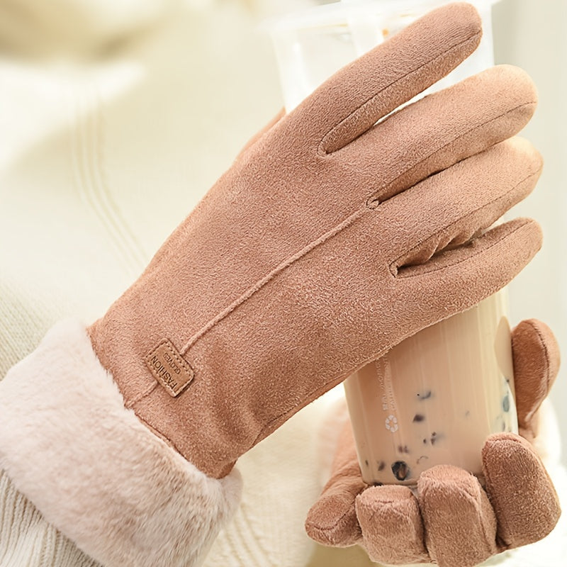 Gracie - Plush Lined Winter Gloves