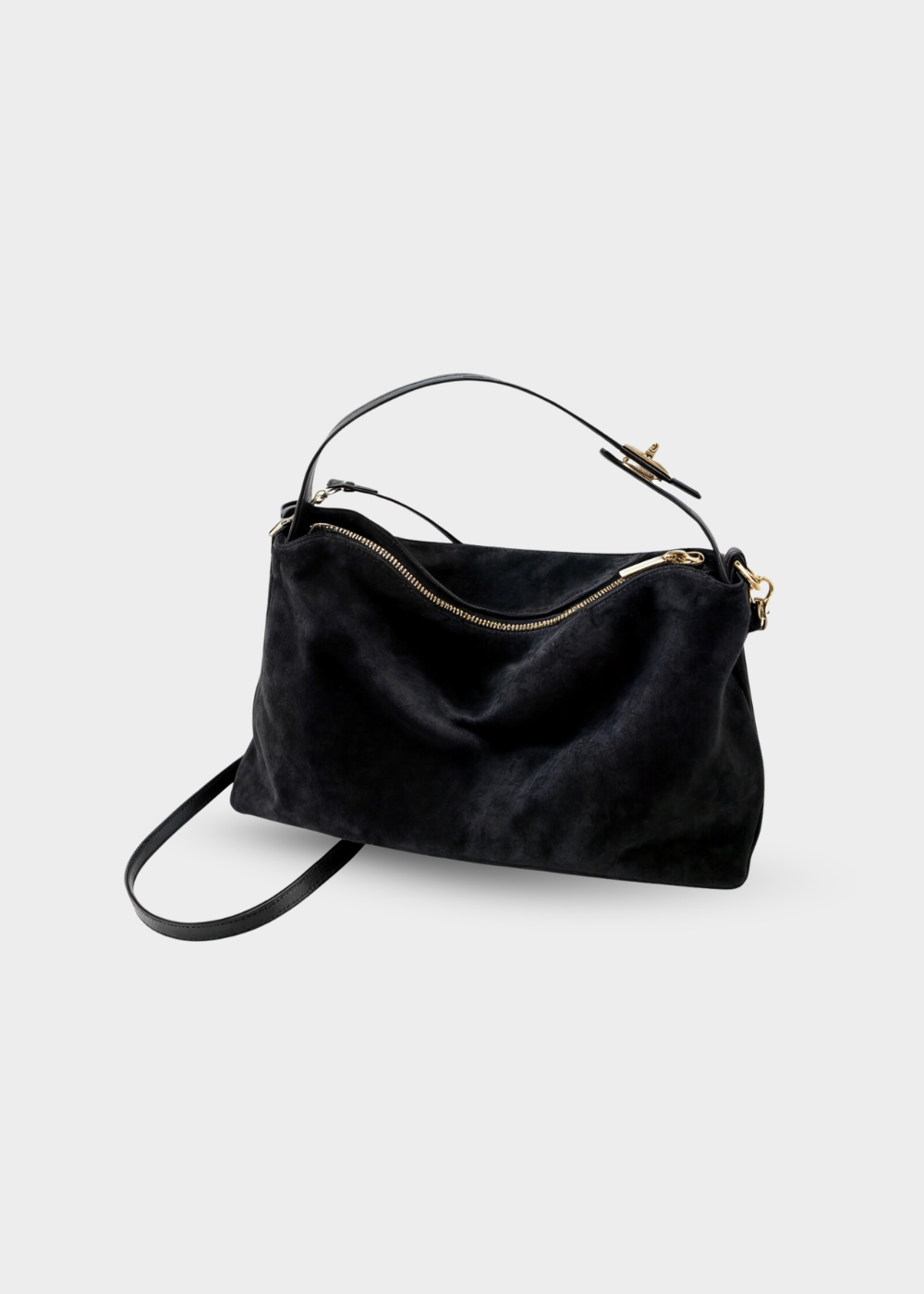 Luna - Suede Bag MM