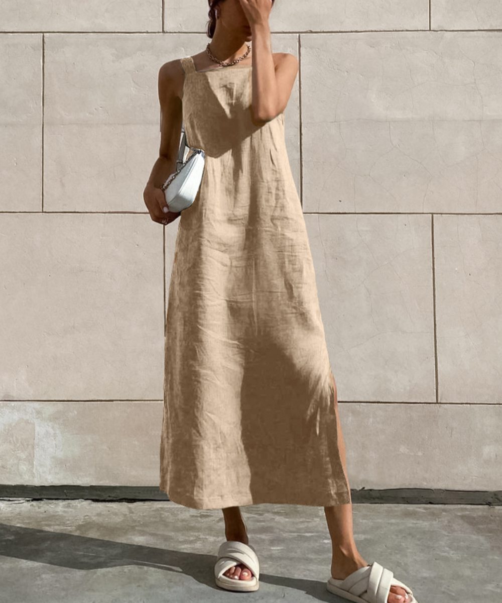 Evelyn - Sleeveless Midi Dress