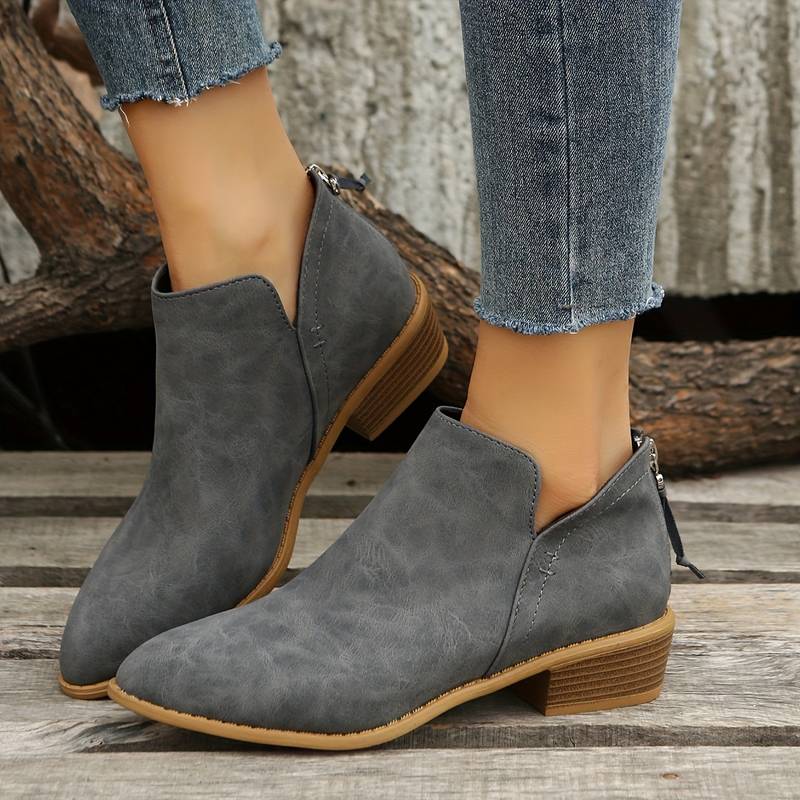 Raquel - Sleek Ankle Boots for Effortless Autumn Style