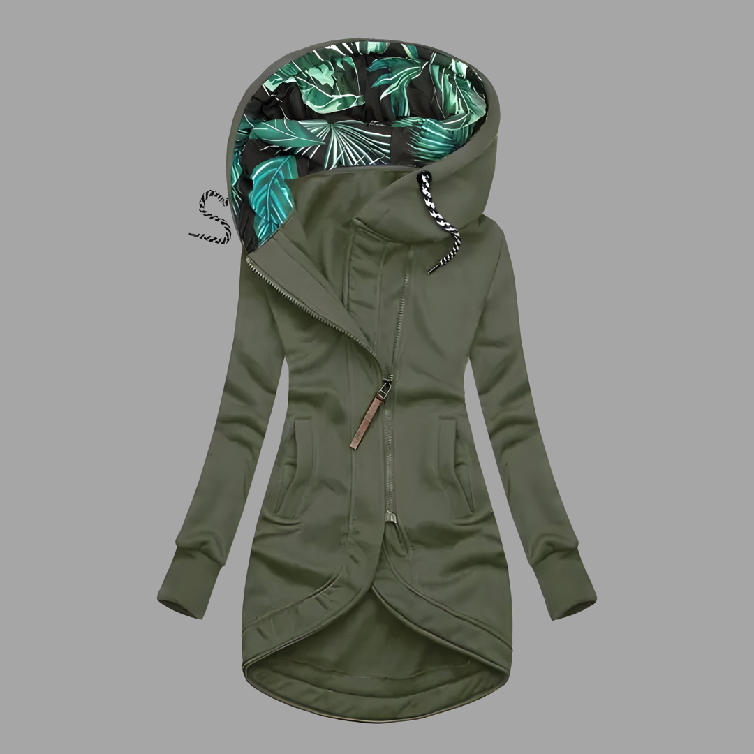 Julissa - Asymmetrical Hooded Jacket