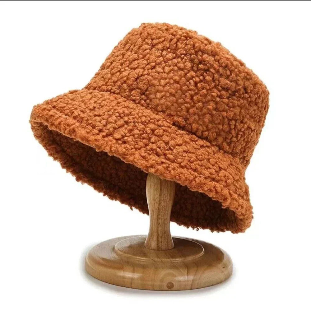 Zoey - Soft and Stylish Teddy Bucket Hat for Women