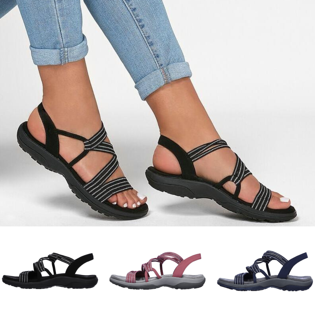 Paige - Comfy Strappy Sandals