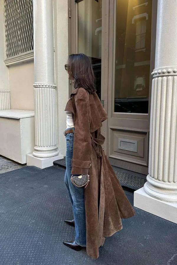 Koa - Vegan Leather Trenchcoat