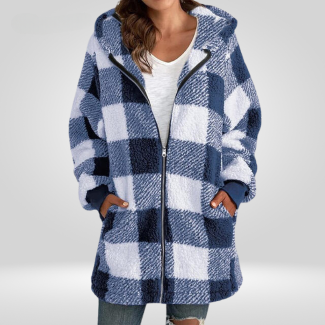 Kiara - Relaxed Plaid Jacket