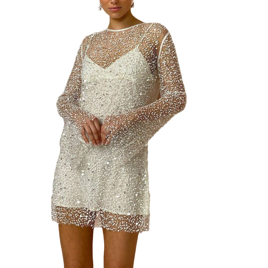 Orla - Sequined Mini Dress