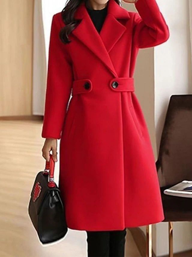 Natalie - Slim-Fit Wool Winter Coat Refined Warmth with Timeless Elegance