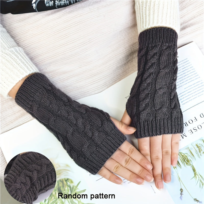 Koa - Stylish Fingerless Winter Gloves