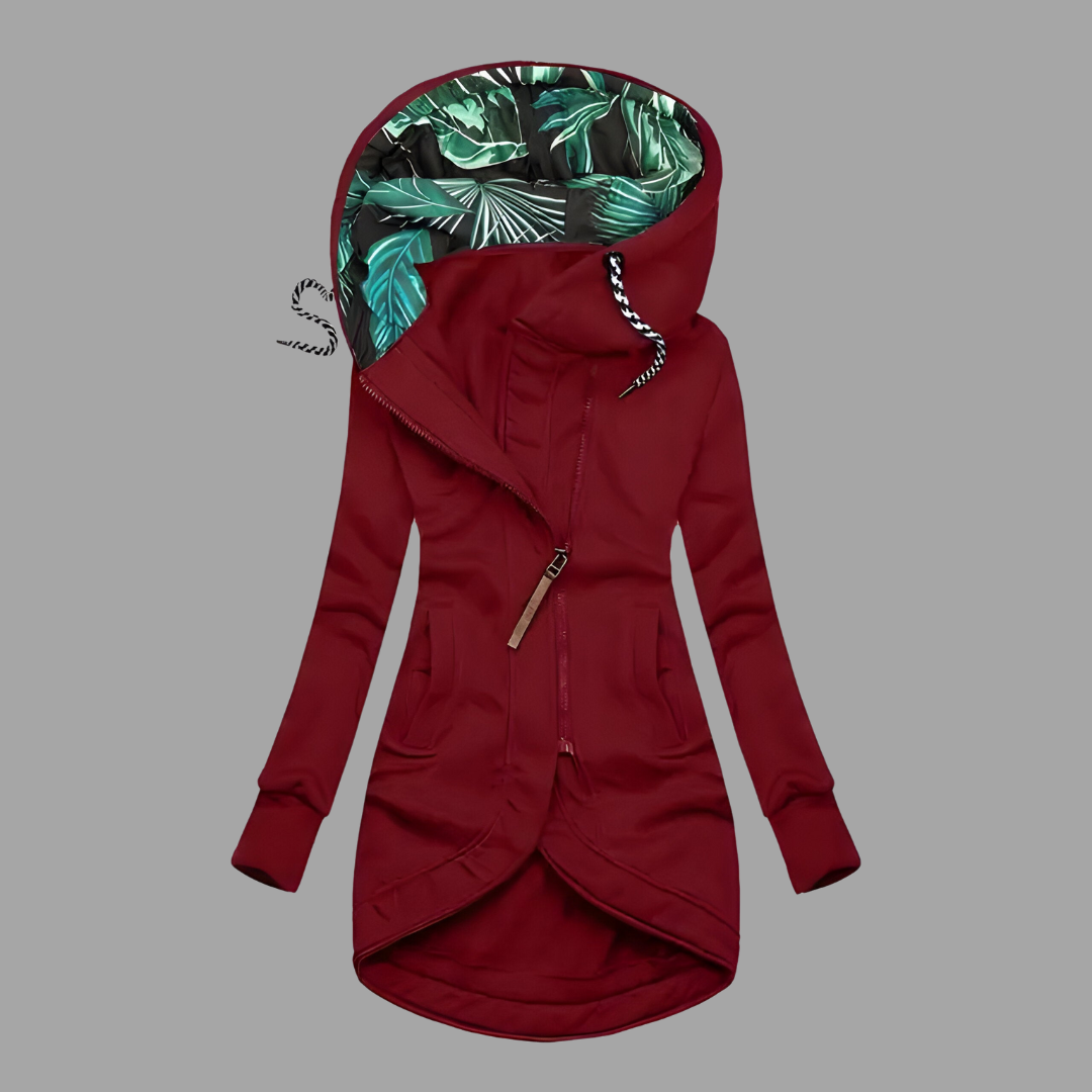 Julissa - Asymmetrical Hooded Jacket