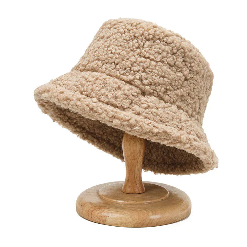 Zoey - Soft and Stylish Teddy Bucket Hat for Women