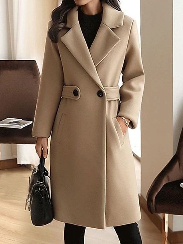 Natalie - Slim-Fit Wool Winter Coat Refined Warmth with Timeless Elegance