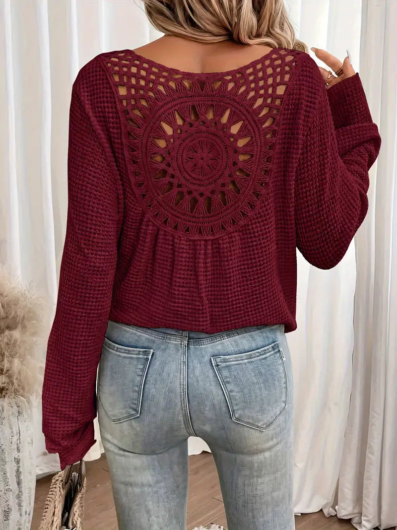 Miranda - Elegant V-Neck Sweater