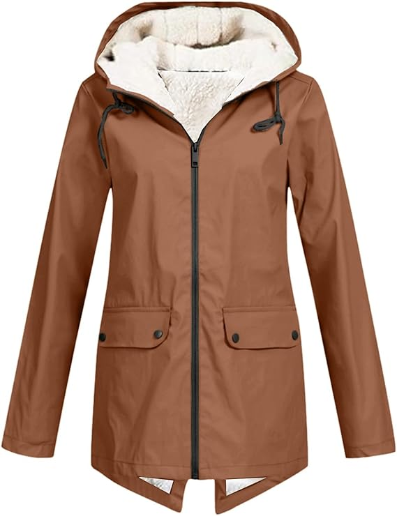 Lumi - Hooded Zipper Jacket for Women