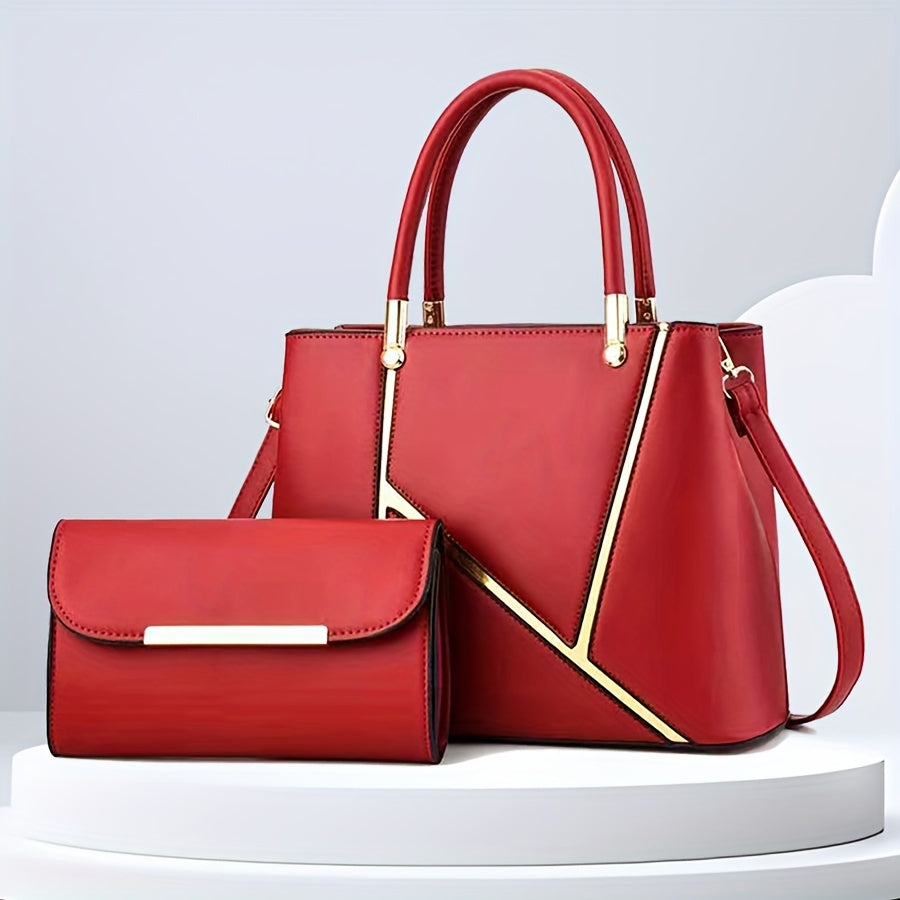 Paige - Elegant 2-Piece Handbag Set for Women