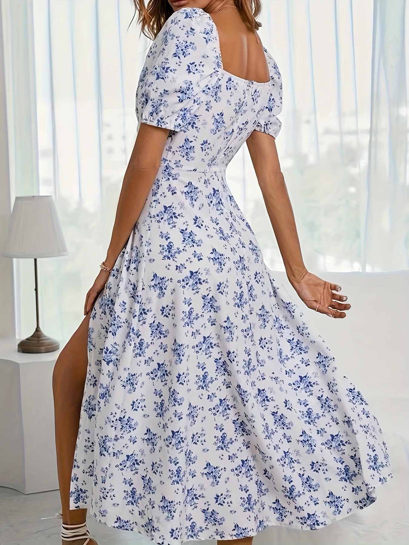 Imogen - Floral Midi Dress