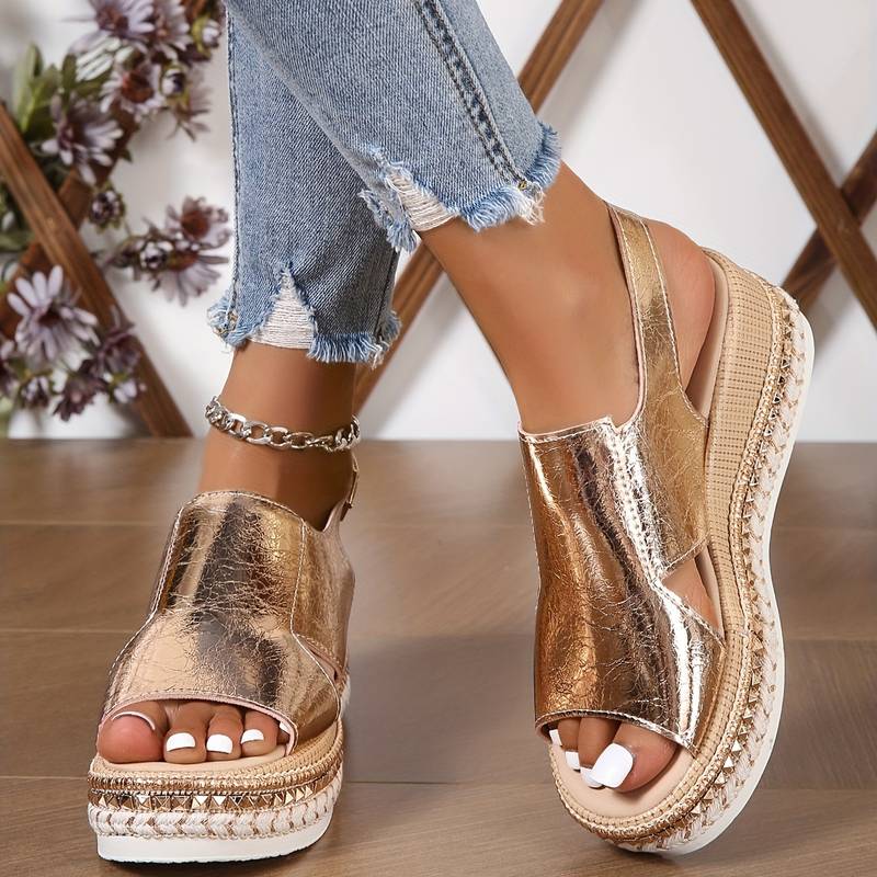 Cecelia - Chic Wedge Sandals