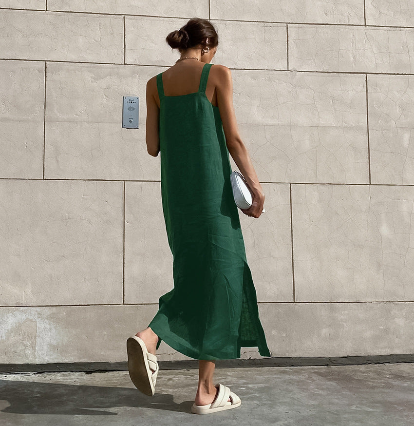 Evelyn - Sleeveless Midi Dress
