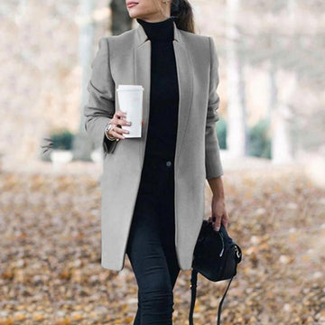 Mackenzie - Elegant Slim-Fit Winter Coat for Women