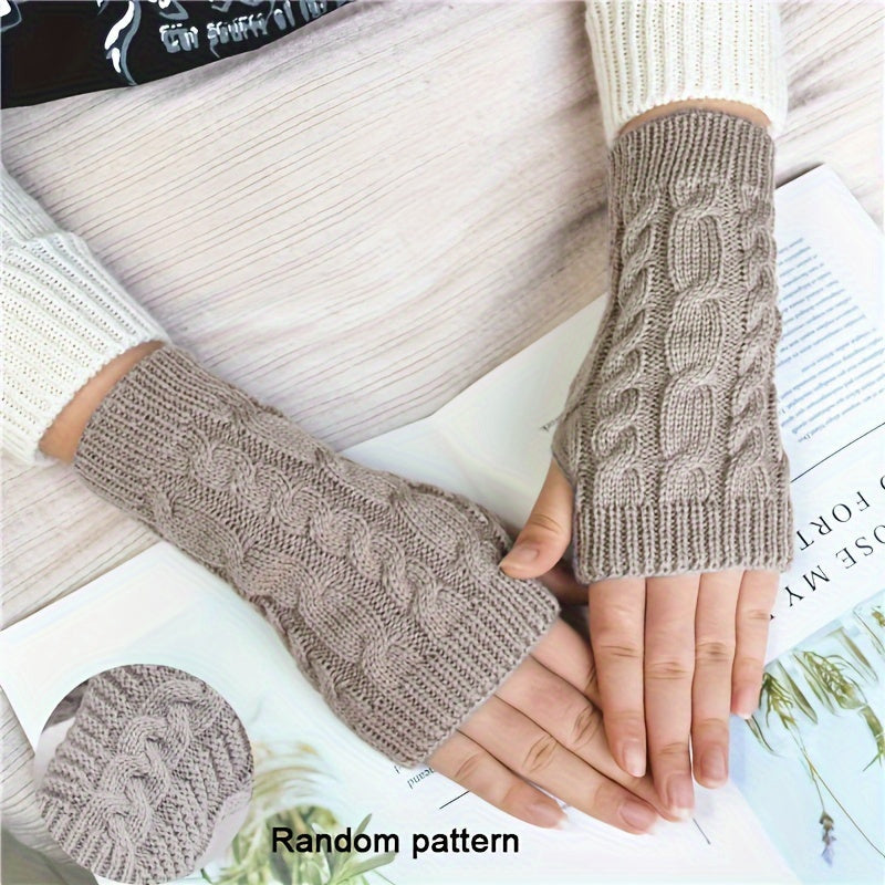 Koa - Stylish Fingerless Winter Gloves