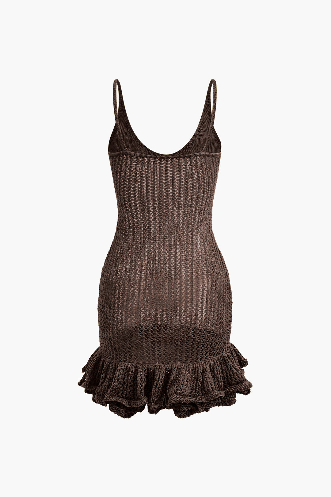 Emmeline - Open Knit Mini Dress