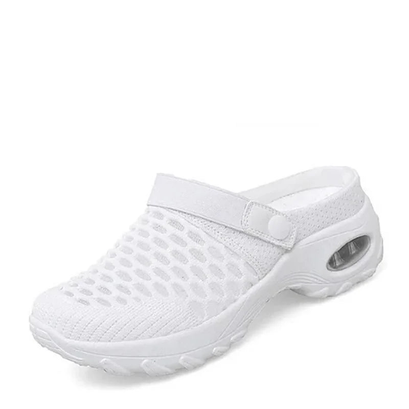 Kara – Women's Air-Cushioned Sandals with Mesh Upper