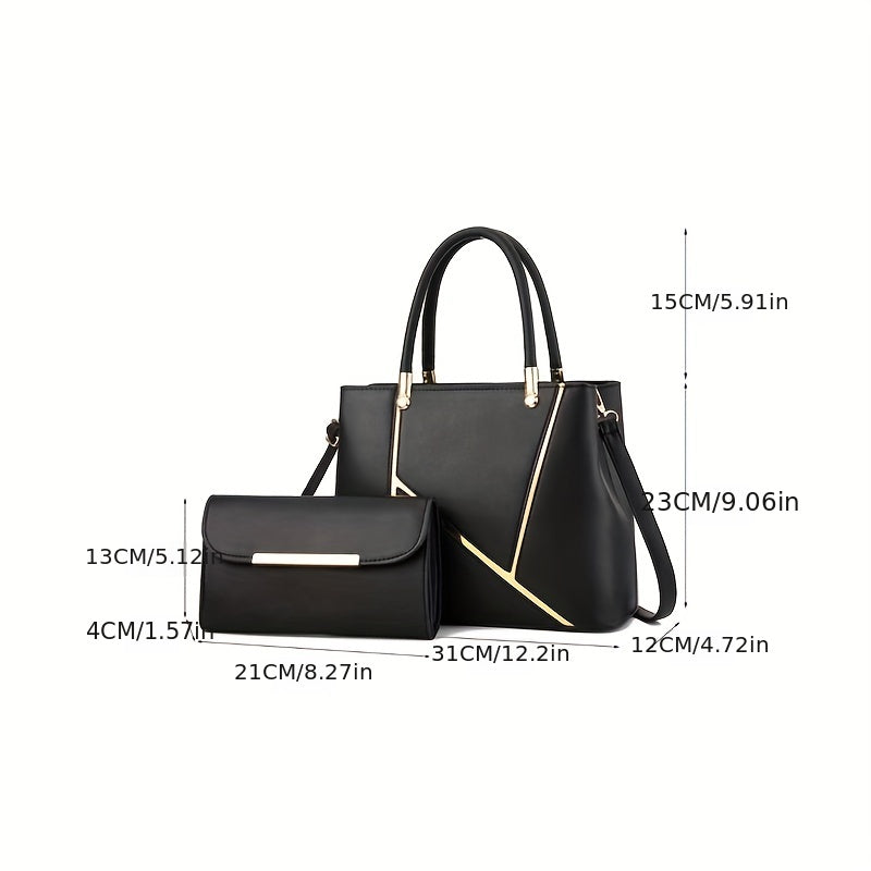 Paige - Elegant 2-Piece Handbag Set for Women