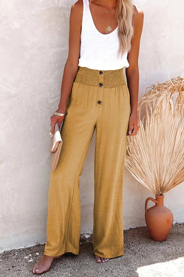 Amara - Relaxed High-Waist Pants