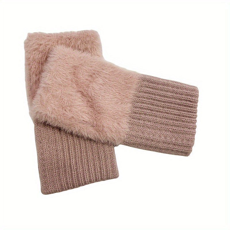 Ines - Cozy Winter Fingerless Gloves