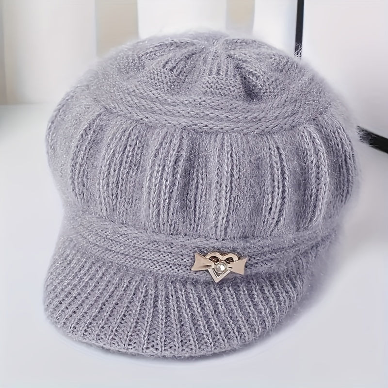 Jessa - Cozy Knit Winter Cap with Cuff