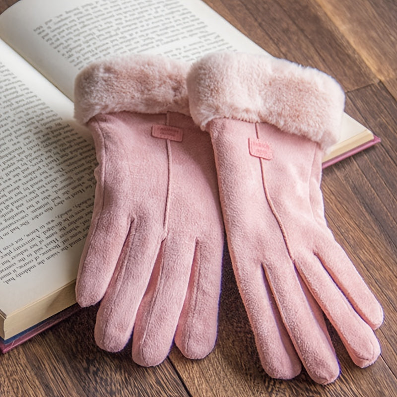 Gracie - Plush Lined Winter Gloves